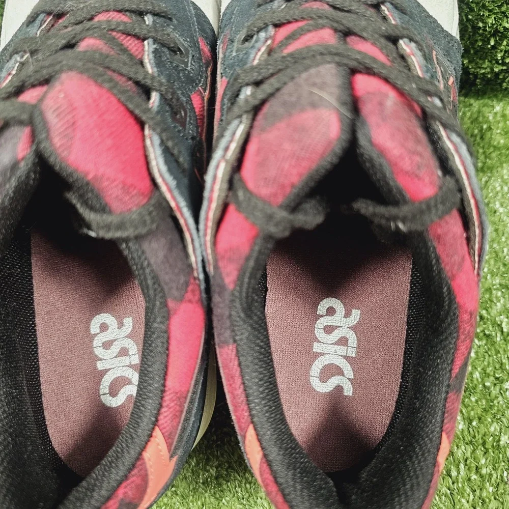 ASICS GEL-LYTE III Lumberjack Red Black Athletic Sneakers Mens Size 8.5